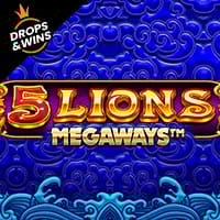 5 Lions Megaways in MEGAWAYS_BE